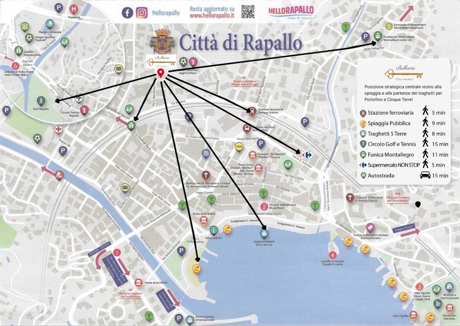 Bellaria Ll Apartment Rapallo Luaran gambar